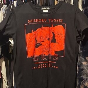 Black Graphic Kids Shirt